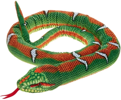 Плюшевий талісман Beppe Зелена змійка 180 см (5901703121557)
