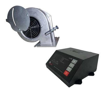 Комплект автоматики до твердопаливного котла KG Elektronik SP-05 LED + DPS-120