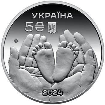 Монета НБУ "Батьківське щастя" у сувенірному пакованні