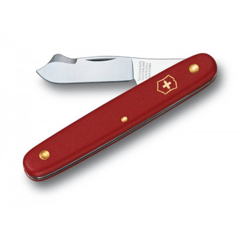 Складной швейцарский садовый нож Victorinox Vx39040 Garden 100 мм красный