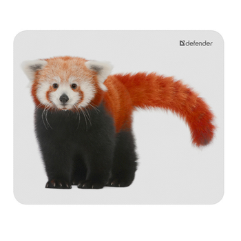 Коврик для мышки Defender 50803 Wild Animals 22x18 см Красная панда