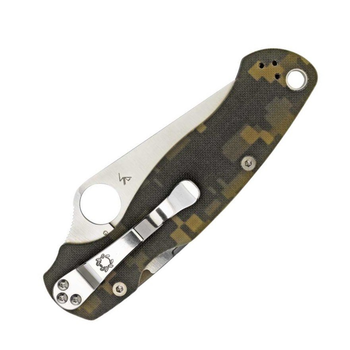 Ніж складальний Spyderco Para-Military 2, camo замка Compression Lock C81GPCMO2