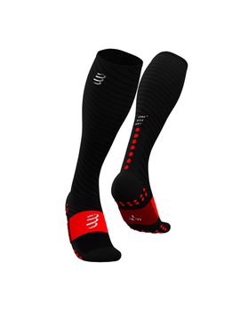 Гольфи компресійні для бігу Compressport Full Socks Oxygen, Black, T2 (39-41)