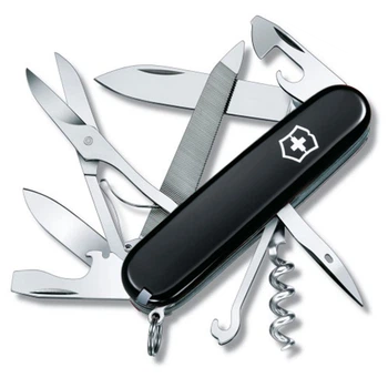 Складаний швейцарський ніж Victorinox Mountaineer Black 18 in 1 Vx13743.3