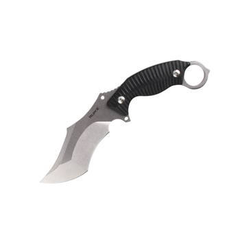 Нескладной нож керамбит с ножнами Ruike F181-B 229 мм черный
