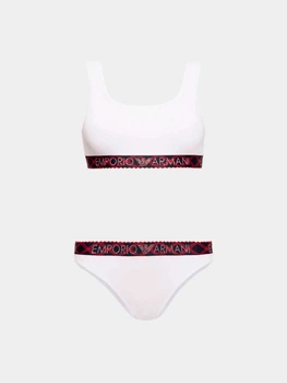 Комплект білизни жіночої Emporio Armani М Білий (3F225-164758біл)