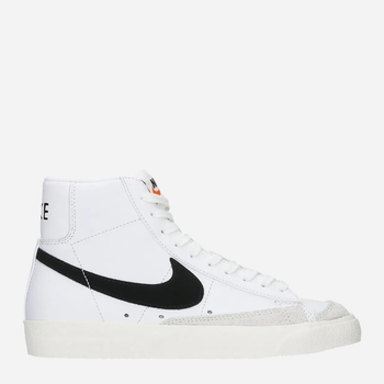 Tenisówki damskie skórzane wysokie Nike Blazer Mid 77 CZ1055-100 37.5 (6.5US) 23.5 cm Białe (194276153673)