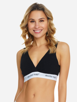 Бюстгальтер-топ для годування Doctor Nap BRA.5376 XL Чорний (5902701193935)