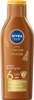 Balsam przeciwsłoneczny Nivea Sun Intense Bronze SPF6 200 ml (4005808445981)