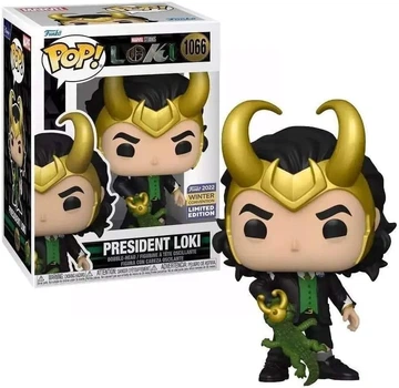 Фигурка Фанко Локи Президент №1066 Marvel Loki President Winter Convention 2022 Exclusive Funko 65360