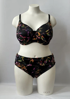 Купальник роздільний Fantasie Palawan 6611-6617 85I/XL Black (ZIK0000021683)