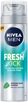Піна для гоління Nivea Men Fresh Kick 200 мл (5900017078694)