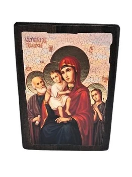 Икона Трех Радостей Богородица (на дереве) 170*230 мм