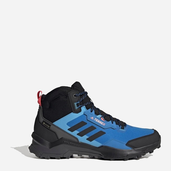 Чоловічі черевики для треккінгу з Gore-Tex Adidas Terrex Ax4 Mid Gtx GZ3003 40.5 Сині (4065419735574)