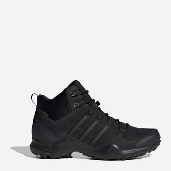 Чоловічі черевики для треккінгу з Gore-Tex Adidas Terrex Swift R2 Mid IF7636 43.5 Чорні (4066746357439)