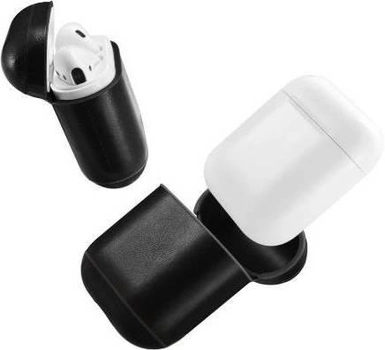 Чохол Evelatus Apple Airpods Leather Protective Case Black (EVE001339)