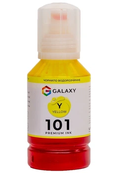 Чернила Galaxy 101 EcoTank для Epson L-series (Yellow) 140ml (GAL-E101-140Y)