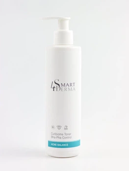 Тонер себорегулирующий мультикислотный Smart4Derma Acne Balance CUTIBIOME TONER 250 мл (304)