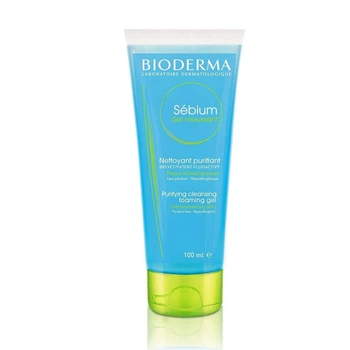 Гель очищающий для жирной комбинированной проблемной кожи Bioderma Sebium purifying cleansing foaming gel 100 мл