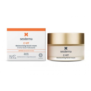 Зволожувальний крем проти зморщок Sesderma C-Vit Moisturizing Face Cream 50 мл