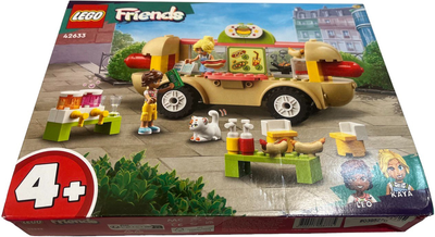 Конструктор LEGO Friends Вантажівка із хот-доґами 100 деталей (42633) (955555903952701) - Уцінка