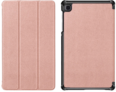 Чохол-книжка iLike Tri-Fold Eco-Leather Stand Case для Samsung Galaxy Tab A7 Lite 8.7'' Rose Gold (ILK-TRC-S3-RG)