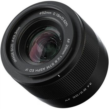 Объектив Viltrox AF 20mm f/2.8 Z для Nikon Z Lens AF 20/2.8 Z автофокусный Nikon Z