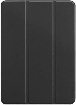 Etui z klapką iLike Tri-Fold Eco-Leather Stand Case do Samsung Galaxy Tab S9 FE 10.9" Black (ILK-TRC-S14-BK)