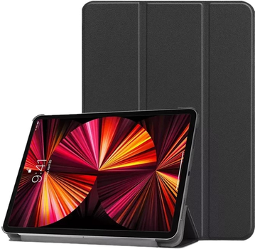 Чохол-книжка iLike Tri-Fold Eco-Leather Stand Case для Apple iPad Pro 12.9" Black (ILK-TRC-A3-BK)