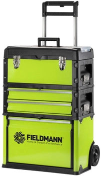 Ящик для інструменту Fieldmann 3-секційний з колесами FDN4150
