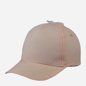 Дитяча кепка для дівчинки Noviti CD001-G-01 42-46 см Лосось (5905204306611)