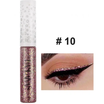 Рідка підводка для очей з глітером Handaiyan Glitter Eyeliner, 10 рожевий