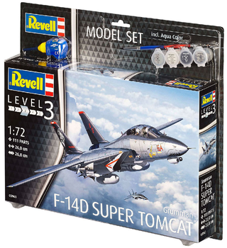 Складана модель Revell Винищувач F-14D Томкет 1:72 (4009803639604)