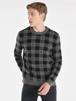 Джемпер чоловічий Colin's CL1065573-MGA XL Сірий (8683197804709)