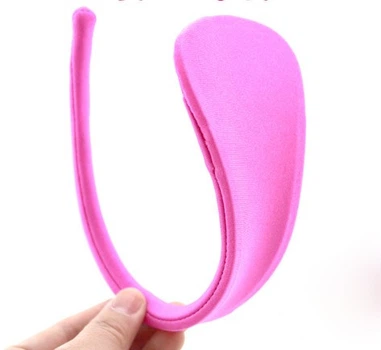 Стринги без бретелек one size розовый