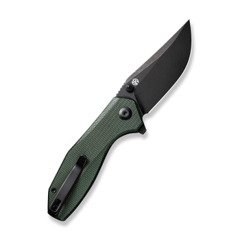 Ніж Civivi ODD 22 Green Micarta Black Blade (C21032-2)