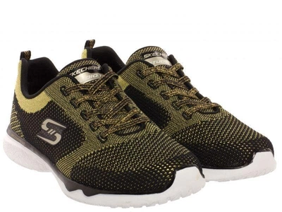 Кросівки Skechers Studio Burst - Virtual Reality Color: Black/Gold 23377/BKGD US8.5 EU38.5 25.5CM