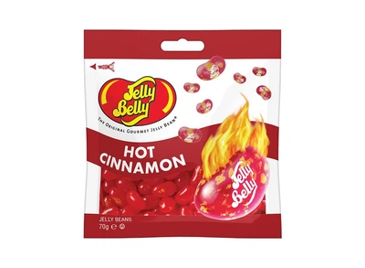 Цукерки Jelly Belly Hot Cinnamon Bag 70 грам