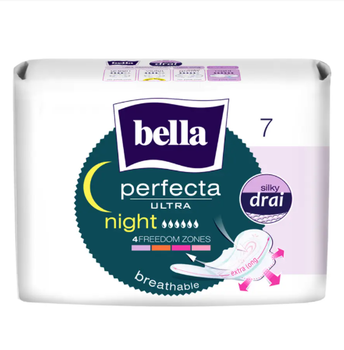 Прокладки гігієнічні "Bella Perfecta" Ultra Night 6 каплі 7 шт.