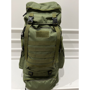 Рюкзак для походу 70л VN-870 Хакі 70х35х16 см