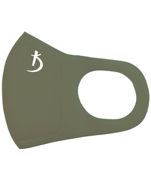 Двухслойная маска из неопрена без клапана, зеленая хаки с логотипом Kodi 20096908