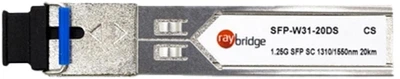 Оптический модуль RayBridge SFP 1.25G BIDI 20KM TX1310/RX1550 SC (SFP-W31-20DS)
