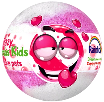 Бомба для ванн Аква Шайн Crazy Bombs Kids 100г Улюблені тваринки