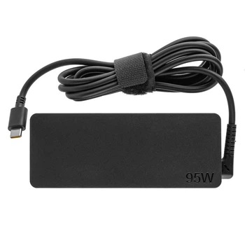 Адаптер для ноутбука LENOVO USB-C 95W (20V, 15V, 9V, 5V), USB3.1/Type-C/USB-C, Black