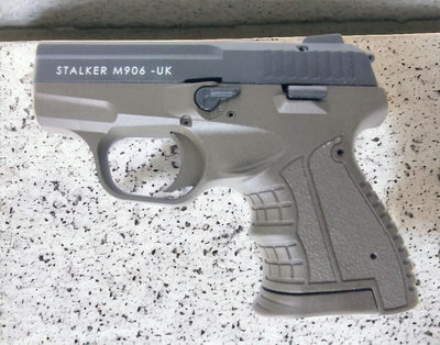 Шумовой пистолет Stalker 906 Haki Grips (9 mm)