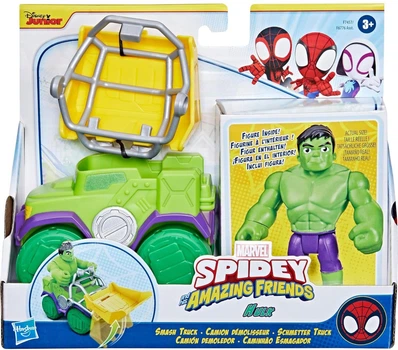Ігровий набір Hasbro Spidey і Супер Друг Халк Вантажівка (5010994192785)