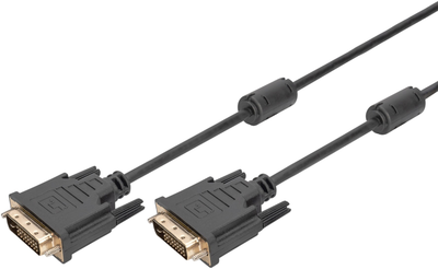 Kabel Digitus DVI - DVI 10 m Czarny (AK-320101-100-S)