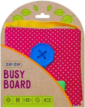 Gra edukacyjna Busy Boards Roter Kafer Krzyż z zapięciami (5903858960111)