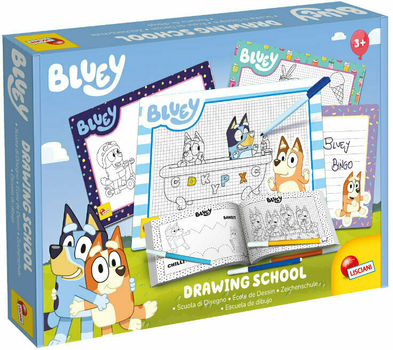 Zestaw do rysowania Lisciani Drawing School Bluey (8008324099382)