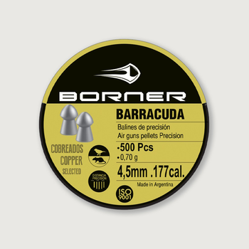 Кулі Borner Barracuda, 500 шт